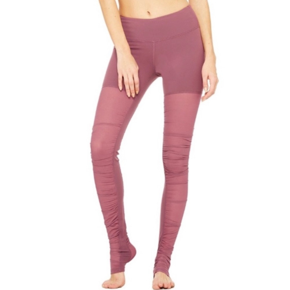 Alo Goddess mesh yoga pants